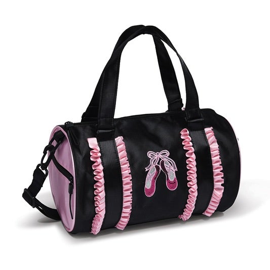 【YEGG】 Ballet bag ♥black MM6 Maison Margiela Black Satin Ballet Handbag - DILETTANTE